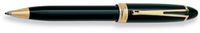 Aurora Ipsilon Deluxe Black w/Gold Trim Ballpoint Pen - AU-B32N