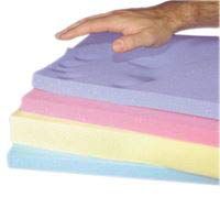 AliMed T-Foam Cushion, Soft, Pink, 3 x 16 x 18 inch Sheet