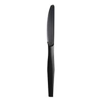 Boardwalk KNIFEHWPPBLA Heavyweight Polypropylene Cutlery, Knife, Black, 1000/Carton
