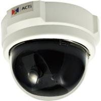 ACTi Surveillance E51 1MP Fixed Indoor Dome CMOS H.264 30fps 1280x720 Camera White Retail