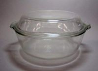 Pyrex Vintage Model 023-623-B Clear Dish with Lid