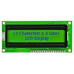 Parallax 27977 LCD Display, 16 x 2 Character, Serial Backlit ASCII Dec 32-127