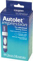 Autolet Impression Adjustable Lancing Device