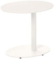 Pangea Home ST WHT Sunset Side Table, White