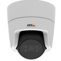 Axis Communications, 01037-001 M3106-LVE MK II Compact Mini Dome Network Camera, 4 MP, Day/Night, Vandal-Resistant, Outdoor-Ready, Flat-Faced Design, Built-in IR Illumination, Fixed Lens,