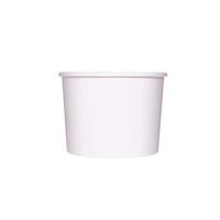 Karat C-KDP10W 10 oz. Food Container, White (Case of 1000)