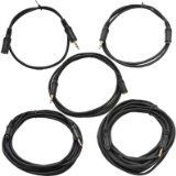 Seismic Audio SA-iMF1.5-3-6-12-25 6-Inches Stage and Studio Patch Cable