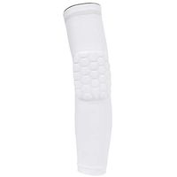 Qiterr Anti-Collision Movement Elbow Pad Support(L-White)