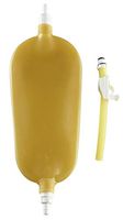 Alpine Urinary Leg Bag Anti-Reflux Valve 26 oz. Vinyl, 68004 - Sold by: Pack of One