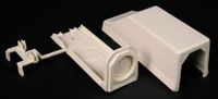 Wiremold 810A2 NM ENT END FTG 800 Ivory, White