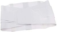 Rolyan Antimicrobial 2 in 1 Back Support, Low Back Stabilizer Brace, Large, White