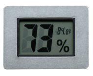 Silver Digital Cigar Humidor Hygrometer (HYDIGS/S)