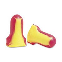 R3 Safety Pink/Yellow Foam Ear Plugs, Reusable, T Shape, Uncorded (RTSLL1) Category: Earplugs