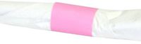 Evergreen N9S285 Paper Napkin Standard Band, 4-1/4" Length x 1-1/2" Width, 0.004" Thick, Hot Pink (Box of 2500)
