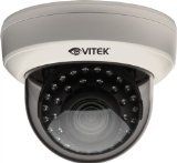 Vitek CCTV VTD-AR2812/IB Alpha Series 620tvl Indoor 2.8-12mm A/I Vari Dome with WDR and 35 IR LEDs, OSD and DSS Technology - Black -12VDC/24VAC