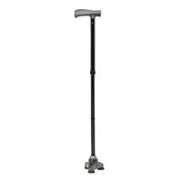 HurryCane HurryBright Folding Cane with T Handle, Leopard