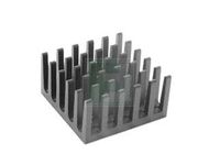 WAKEFIELD ENGINEERING 624-45AB 624 Series 21 x 21 x 11.4 mm Square Black Anodized Omnidirectional Heat Sink - 10 item(s)