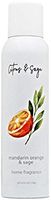 Natural Air Freshener Room Spray Citrus + SAGE Scent, Glossy White Can, 6 oz.