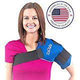 Soft Gel Shoulder Ice Wrap By Cool Relief (Blue Color)