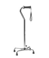 Graham Field 6125A Silver Collection Low Profile Quad Canes (Pack of 4)