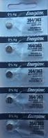 Energizer Batteries 364/363 (SR621W, SR621SW) Silver Oxide Watch Battery. On Tear Strip (Pack of 5)