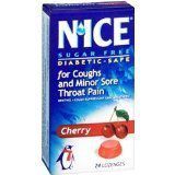 N'ice Lozenges Sugar Free Cherry - 24 lozenges (Pack 3) by Nice