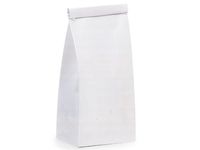 Tin Tie Coffee Bag 1000 Count - 1/2 LB - White