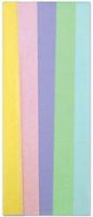 Cindus Party Supplies Tissue Wrap Half Folds Combo Packs 20 inch x 24 inch 10 Pack Pastel Mix TGW8900-55 (6-Pack)
