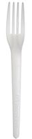 Eco-Products, Inc EP-S017 Dinner Fork, High-Heat Utensil, Plantware, 7" (Pack of 1000)