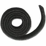 C2G 29853 Hook-and-Loop Cable Wrap, TAA Compliant, Black (25 Feet, 7.62 Meters)