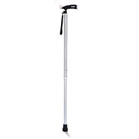 Qi Peng Crutches - Old Man Walking Stick Cane Telescopic Light Folding Portable Old Man Crutches Multifunctional Contraction Crutch (Color : A)