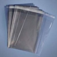 100 Clear Cello Bags, 10x13 Inch Resealable Cellophane OPP Poly Sleeves 1.6 Mil BAND-262