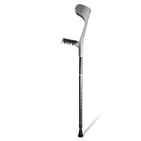 Crutch Dark Green Walking Aid Cane Aluminum Elbow Turn Folding Telescopic Adjustable Non-Slip Single Foot Old MUMUJIN