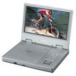 8" Insignia NS-8PDVDA Widescreen Portable DVD Player (Silver)