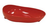 Scooper Dish Redware w/Non-Skid Base