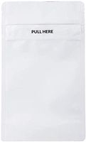 Loud Lock - CHILD RESISTANT- GRIP N PULL Mylar Bags - All White - 1000 Count - 1/4 Ounce - 6.7" x 4" - Packaging Bags - Mylar Bags For Food Storage - Resealable Bags - Storage Bag - Edible Packaging