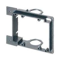 Arlington LVMB2 Plastic 2-Gang Low Voltage Mounting Bracket 4.158 Inch x 4.842 Inch x 1.97 Inch