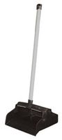 Lobbymaster 2600-90 Black Plastic Lobby Dust Pan - Quantity 3