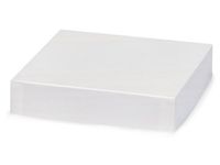 WHITE GLOSS 6x6" Box Lid100% Recycled Giftware Rigid LID (1 unit, 50 pack per unit.)