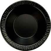 BOWL, FOAM 5-6 OZ BLACK LAMINATED