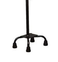 Quad Cane Insert Foot Assembly Base with Bottom Attachment(fits 3/4" Cane) only, Does Not Include Complete Cane(Small 5" x 8")