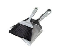 RoadPro RP93500 Small Dust Pan and Brush Grey