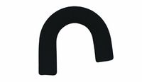 DMI Foam Hand Grip Replacement for Standard Handle Canes, Thick Cushioned Foam, Black