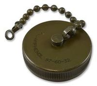 AMPHENOL INDUSTRIAL 9760-32 RECEPTACLE PROTECTION CAP, METAL