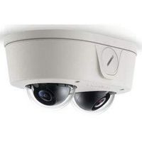 ARECONT VISION AV6656DN-28 IP Camera, Micro Dome, Dual, Day/Night, Indoor/Outdoor, H.264/MJPEG, 6MP Resolution, F1.8 2.8 MM Lens, 7.9 Watt, PoE