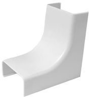 Wire Trak Raceway In a Roll and Accessories, WHITE (1125 Series 1-1/2" x 3/4", Inside Corner)