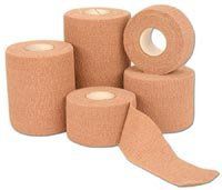 6819466 PT# 9100TN-030 Bandage CoFlex LF2 EasyTear LF NS Foam 1"x5yd Tan Roll 30/Ca Made by Andover Coated Products
