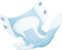 Wings Quilted Overnight Adult Brief,Xlg 59-64,12/B