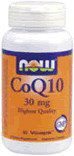 CoQ10 30 mg Vegetarian 60 Vcaps from NOW Foods