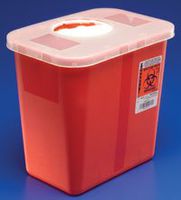 PT# 8970 PT# # 8970- Container Sharps Rotor Lid Red 8qt Ea by, Kendall Company